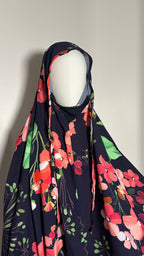 ensemble de rpiere bleu marine femme musulmane france flowae