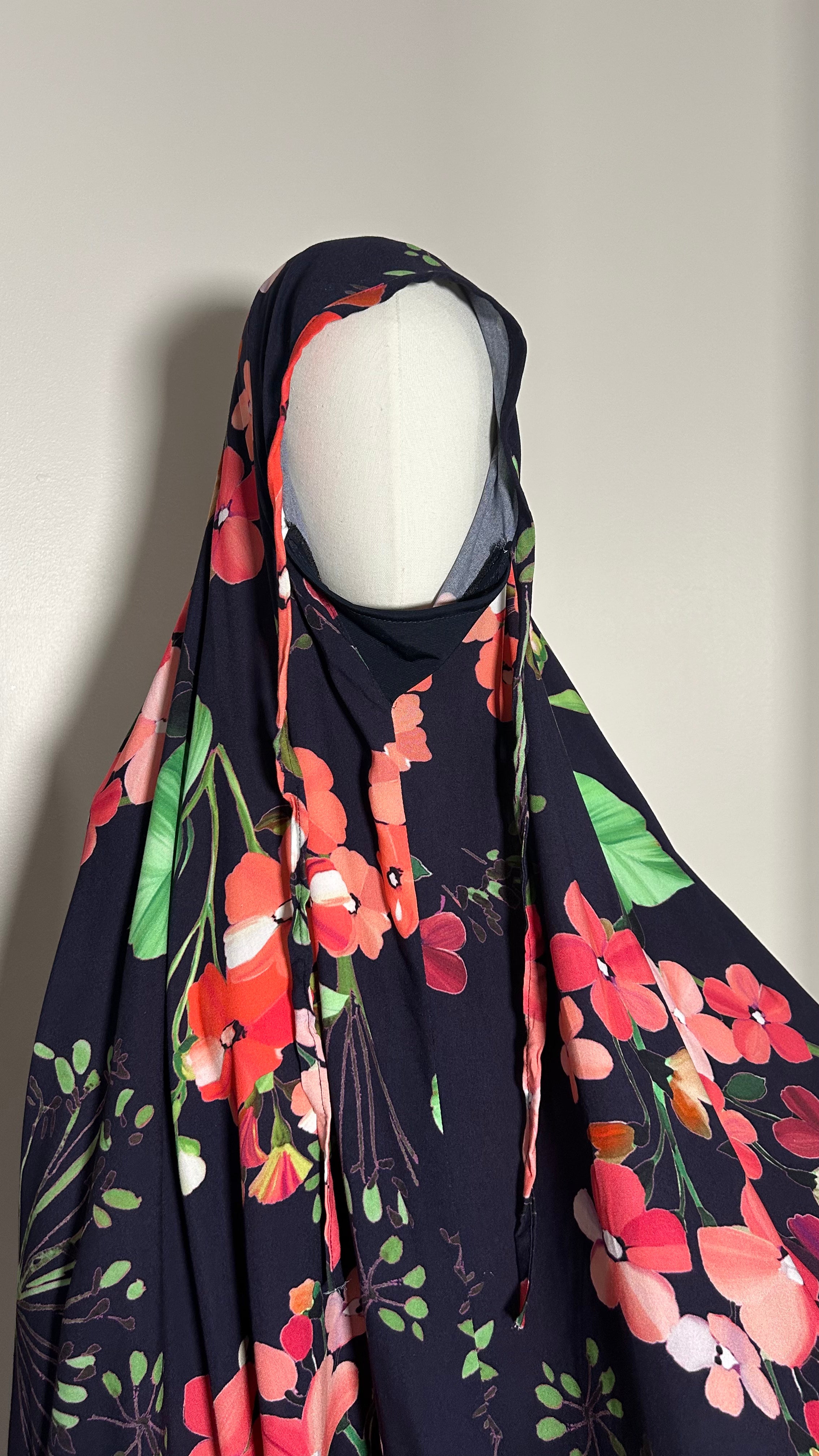 ensemble de rpiere bleu marine femme musulmane france flowae
