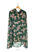 ensemble de prière vert émeraude coton et viscose tissu naturel éthique esthétique belle robe