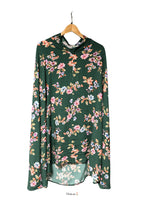 ensemble de prière vert émeraude coton et viscose tissu naturel éthique esthétique belle robe