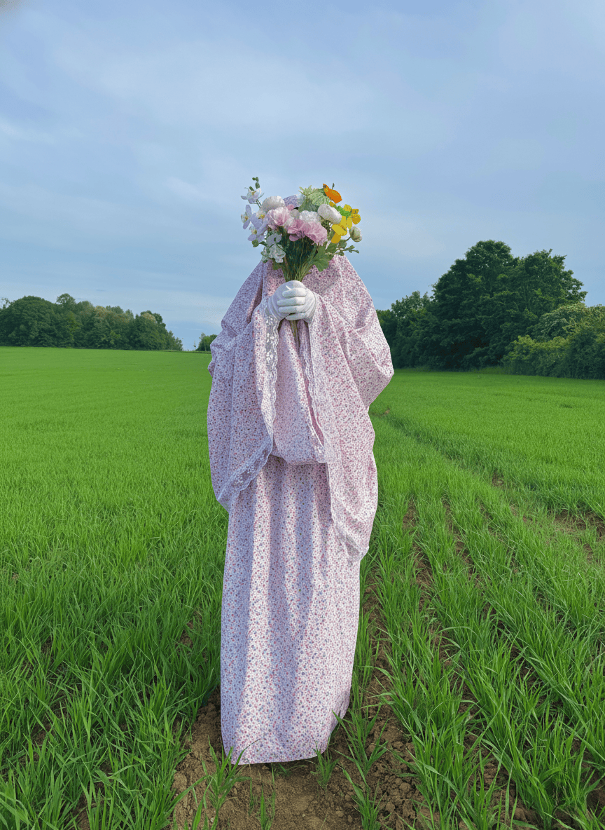 ensemble de prière sakura rose dentelle cottage core